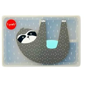 SLOTH BENTO BOX NWT 3 SPROUTS